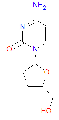 Zalcitabine strucure.jpg