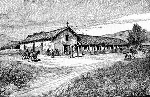 (PD) Drawing: A.B. Dodge Mission San Francisco Solano.